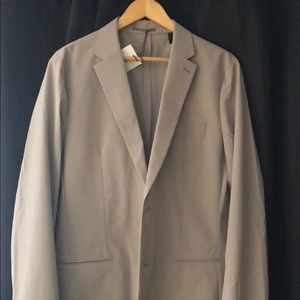 NEW Theory Newsom Technical Tailored Blazer Ash
